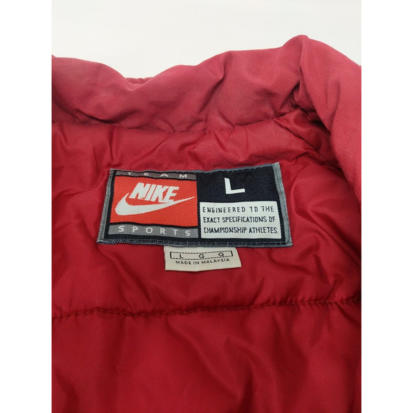 Nike Team Puffer Jacket University Of Alabama Crimson Tide Men Large Winter Coat - Picture 7 of 7